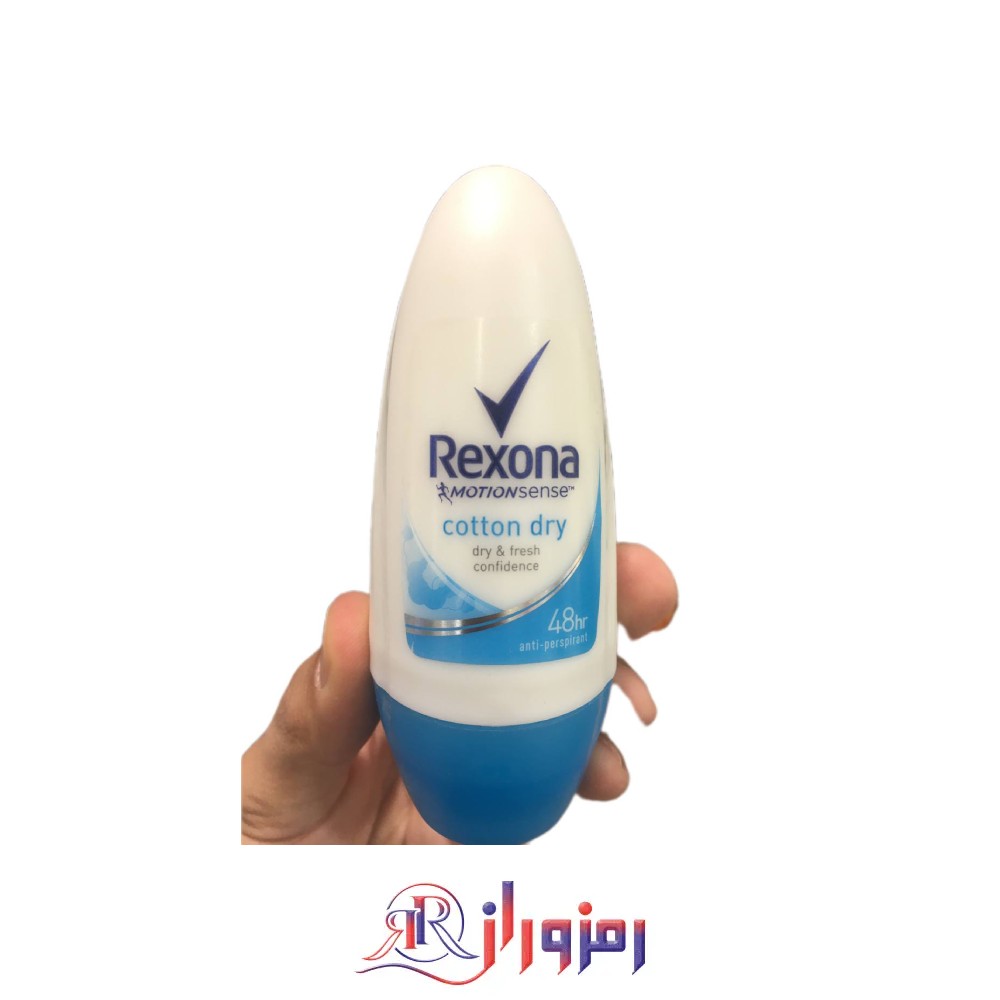 رول ضد تعریق زنانه رکسونا مدل cotton dry حجم 50 میل،خرید و قیمت رول ضد تعریق زنانه رکسونا مدل cotton dry حجم 50 میل